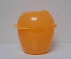Tupperware Boite Collation - Fruit « Pomme » Orange, Maison & Meubles, Boîte, Enlèvement ou Envoi, Neuf, Orange