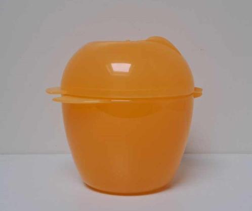 Tupperware Boite Collation - Fruit « Pomme » Orange, Maison & Meubles, Cuisine| Tupperware, Neuf, Boîte, Orange, Enlèvement ou Envoi