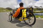 Trike AZUB T-Tris middenmotor ligfiets, Fietsen en Brommers, Fietsen | Ligfietsen, Ophalen, Nieuw, Onderstuur