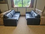 ANTRACIET BUFFELLEDEREN SALON 3 EN 2 ZIT, Ophalen, Gebruikt, Leer
