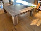 Table basse en chêne massif, Ophalen, Gebruikt, Eikenhout, Minder dan 50 cm