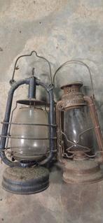 2 lampes à huile anciennes., Enlèvement