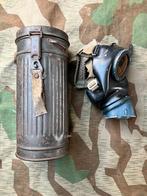 Ensemble de masques à gaz allemands M38, Collections, Objets militaires | Seconde Guerre mondiale, Autres types, Armée de terre
