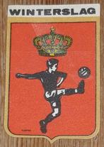 Vintage sticker Winterslag 1975 Samo voetbal autocollant, Sport, Ophalen of Verzenden, Zo goed als nieuw