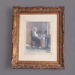 Origineel werk van Hollandse meesterschilder G.J.Sijthoff., Ophalen of Verzenden