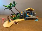 Playmobil vakantie eiland met strandbar en jetski, Ophalen, Gebruikt