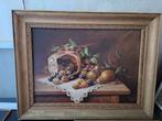 Olieverf schilderij stilleven fruitmand G. Dewasme, Ophalen of Verzenden