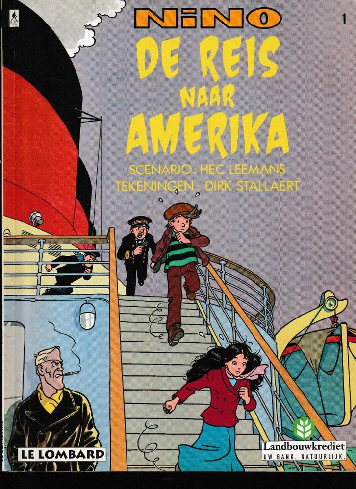 Drie strips : Nino - volledige reeks., Boeken, Stripverhalen, Verzenden