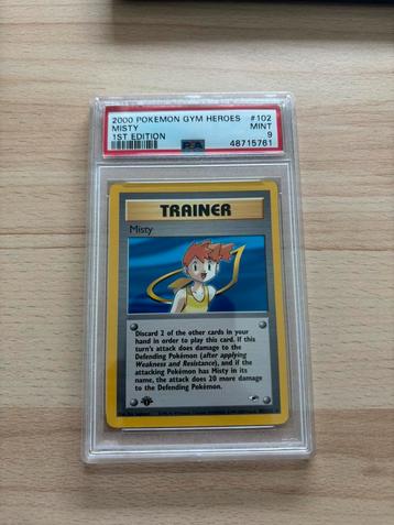 2000 Pokémon Gym Heroes #102 PSA9 beschikbaar voor biedingen