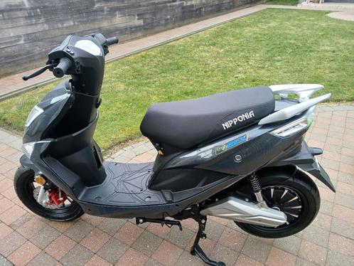 Elektrische Scooter Nipponia E-Rex, Fietsen en Brommers, Scooters | Piaggio, Nieuw, Klasse B (45 km/u), Elektrisch, Ophalen