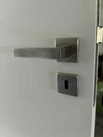 Deurklink binnendeur inox, Ophalen, Zo goed als nieuw, Inox