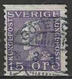 Suède 1925/1926 - Yvert 128 - Roi Gustave V (ST), Timbres & Monnaies, Timbres | Europe | Scandinavie, Envoi, Suède, Affranchi