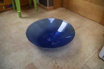 glazen fruitschaal 40cm beschikbaar voor biedingen