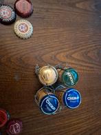 Capsule + bouchon liege Trappiste Chimay  1, Collections, Marques de bière, Envoi, Comme neuf, Autres types, Autres marques