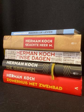 HERMAN KOCH boekenset 5 stuks beschikbaar voor biedingen