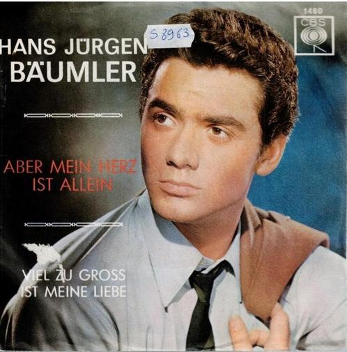 Vinyl, 7"   -   Hans-Jürgen Bäumler – Aber Mein Herz Ist All, Cd's en Dvd's, Vinyl | Overige Vinyl, Overige formaten, Ophalen of Verzenden