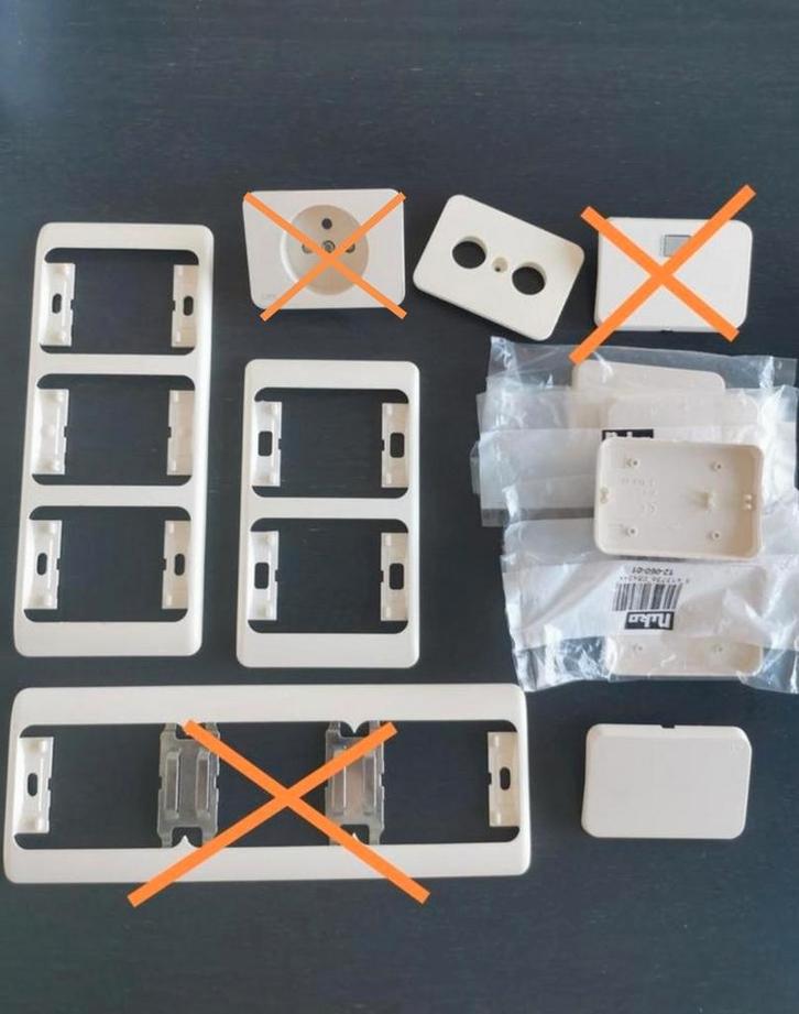 Niko PR20 PR 20 schakelmateriaal, Doe-het-zelf en Bouw, Elektriciteit en Kabels, Gebruikt, Ophalen of Verzenden