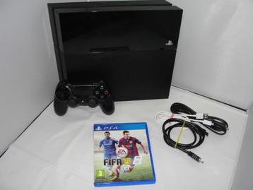 PS4 Console (zwart) 500 GB (CUH-2016A) + Controller+ Fifa 15 beschikbaar voor biedingen