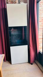 Barkast Glassvik Ikea zwart/beige, Enlèvement, Utilisé