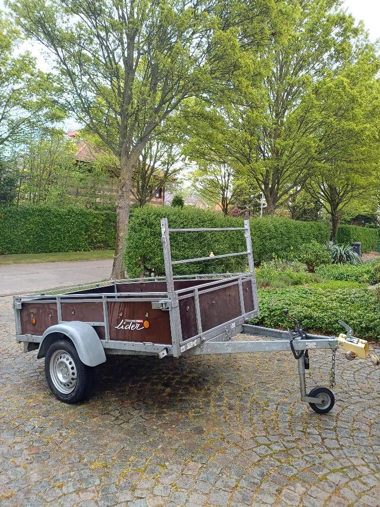 aanhangwagen Lider, Auto diversen, Aanhangers en Bagagewagens, Ophalen, Gebruikt