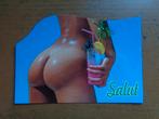 Postkaart Naakt - Salut, Verzamelen, Ophalen of Verzenden, Ongelopen, Overige thema's