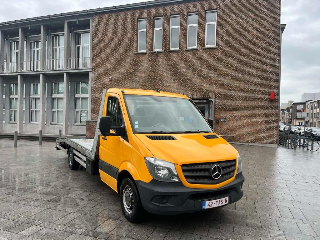 Mercedes - Benz Sprinter 313CDI 2016 Automaat Takelwagen, Auto's, Automaat, Zwart, 4 cilinders, Mercedes-Benz