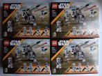 Lot de 4 x 75345 Pack de combat 501st Clone Troopers, Enlèvement ou Envoi, Neuf, Ensemble complet, Lego