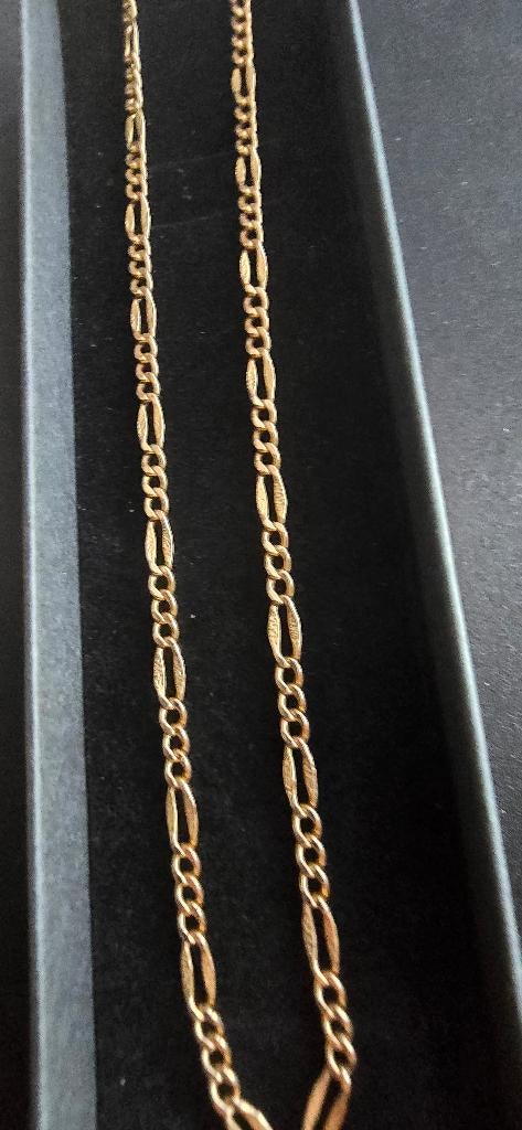 14-karaats gouden ketting, Handtassen en Accessoires, Ophalen, Goud, Goud