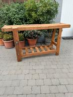 Oude werkbank lengte 1m72cm hoogte 91cm breedte 54cm, Doe-het-zelf en Bouw, Werkbanken, Ophalen, Zo goed als nieuw