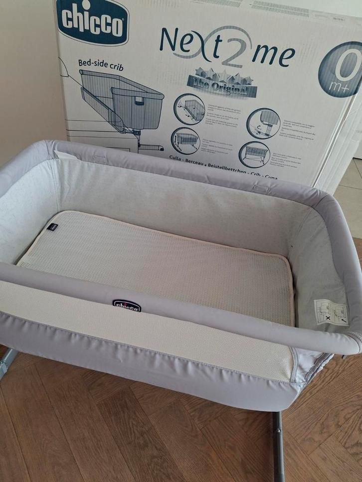 Chicco Next2me, incl night breeze topper, Enfants & Bébés, Berceaux & Lits, Enlèvement