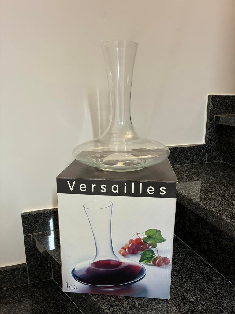 Decanteerkaraf, Ophalen, Nieuw