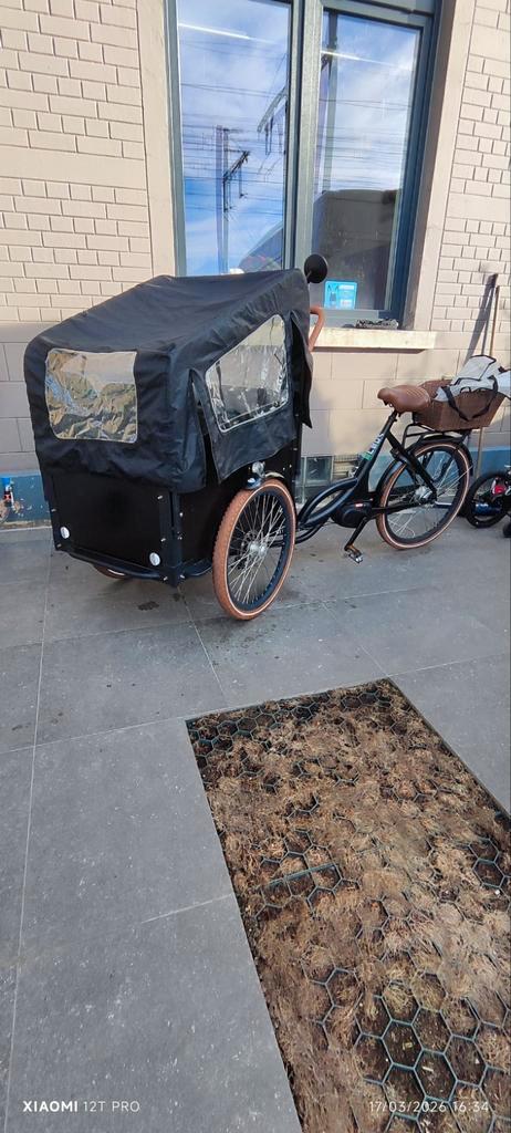 Elektrische cargofiets met frame voor kinderen, Fietsen en Brommers, Fietsen | Bakfietsen, Elektrisch