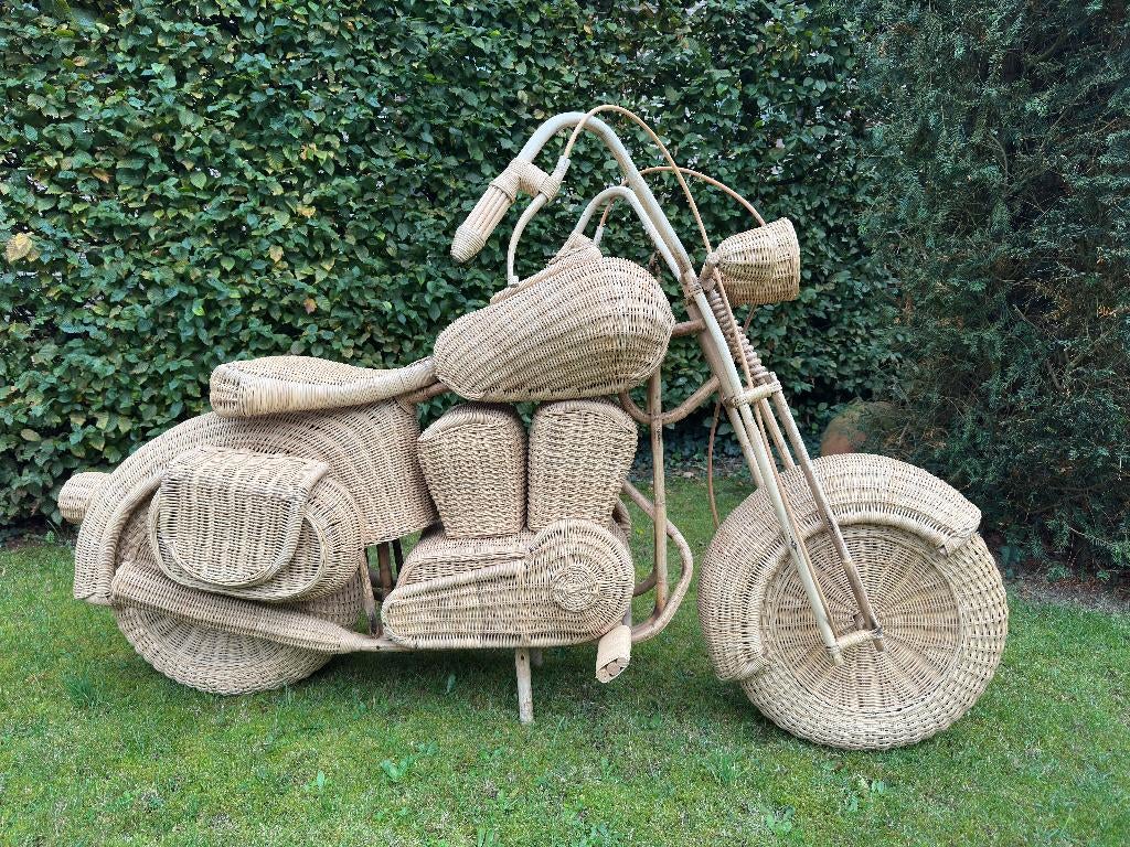 Harley Davidson in riet, Motos, Enlèvement, Neuf