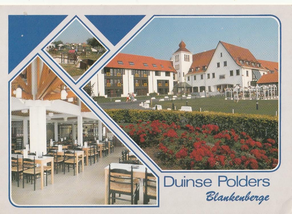 BLANKENBERGE -  Domein Duinse Polders + Mooie postzegel !, Verzamelen, Verzenden, 1980 tot heden, Gelopen, West-Vlaanderen