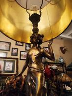 Magnifieke lamp in art-nouveau stijl, Antiek en Kunst, Ophalen