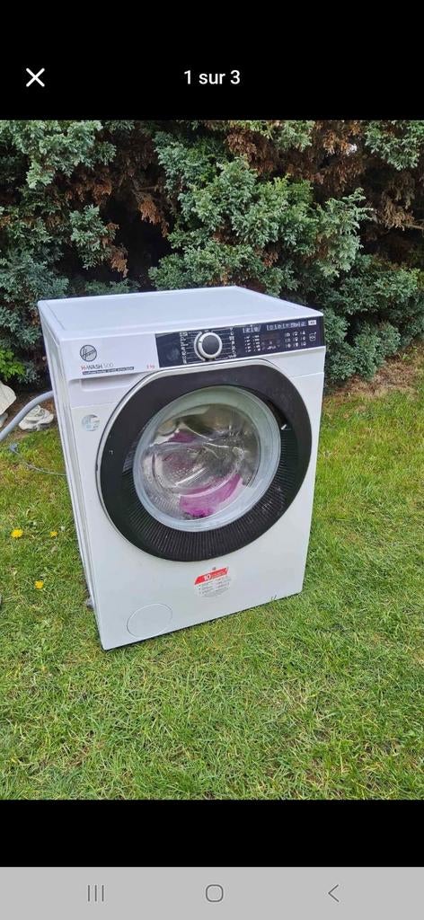 Machine à laver hoover 9kg class AA+++