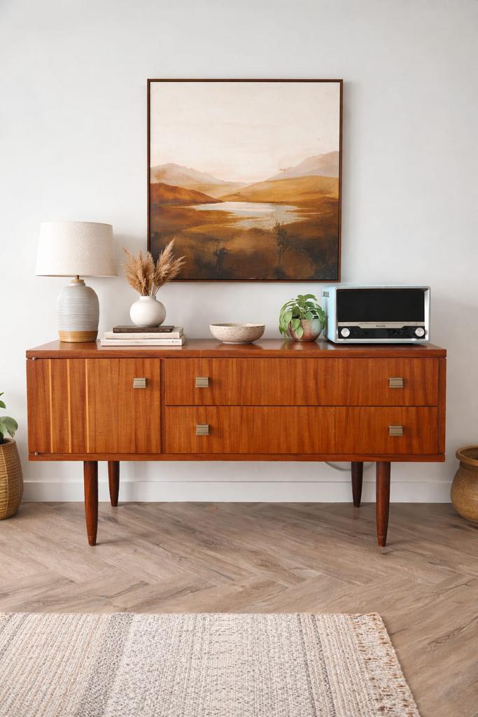 Vintage kast, Ophalen