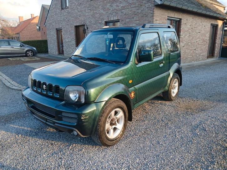 suzuki jimny #4x4# 1300CC benzine !!86 000km!! bj 2007, Auto's, Suzuki, Bedrijf, Te koop, Jimny, 4x4, Benzine, Euro 4, SUV of Terreinwagen
