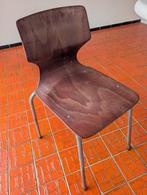 6 vintage stoelen, Huis en Inrichting, Barkrukken, Ophalen