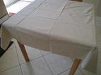 Stuk stof ecru, dubbel gevoerd, 136x135cm, vr tafelkleed bv!, Hobby en Vrije tijd, Ophalen