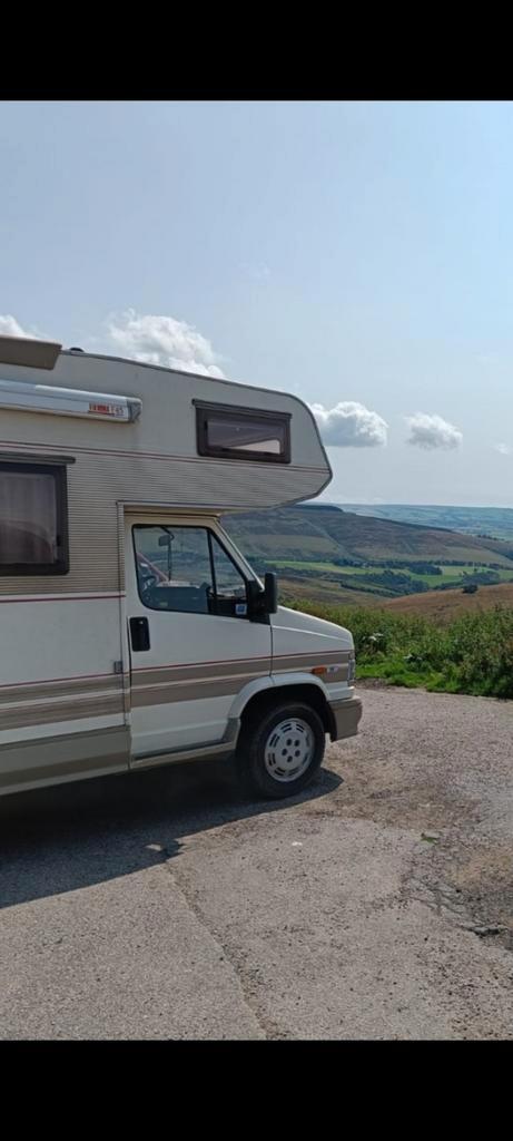 Oldtimer camper Fiat Ducato, Caravans en Kamperen, Mobilhomes, Particulier, Dethleffs, Fiat, Diesel, Ophalen