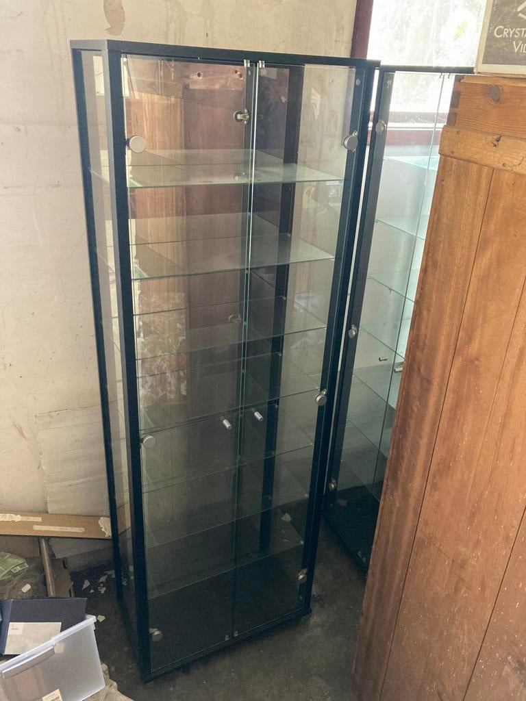 Vitrinekast 4 stuks, Ophalen of Verzenden, Zo goed als nieuw