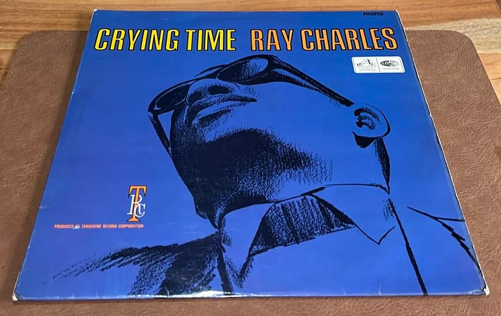 Ray Charles - Crying Time - vinyl LP - UK 1966, CD & DVD, Vinyles | Jazz & Blues, Enlèvement ou Envoi, Utilisé
