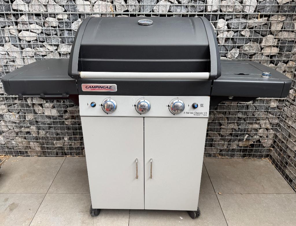 Gasbarbecue - Campingaz 3-serie Classic LS, Tuin en Terras, Gasbarbecues, Gebruikt, Ophalen