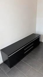 IKEA BESTÅ BURS TV-kast hoogglans zwart, Enlèvement, Comme neuf