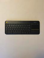 Écran tactile sans fil Logitech K400 Plus, Informatique & Logiciels, Claviers, Neuf, Azerty, Sans fil, Enlèvement ou Envoi