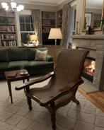 Fauteuil de Planteur Colonial – Bois Massif et Cannage, Enlèvement