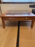 table de salon en bois massif, Enlèvement, Utilisé, Carré, Bois massif