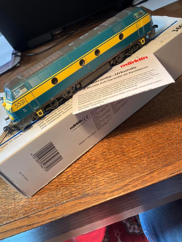 MÄRKLIN 34883 - SNCB - SERIE 25 - DIGITAL-DELTA - H0 - NEU