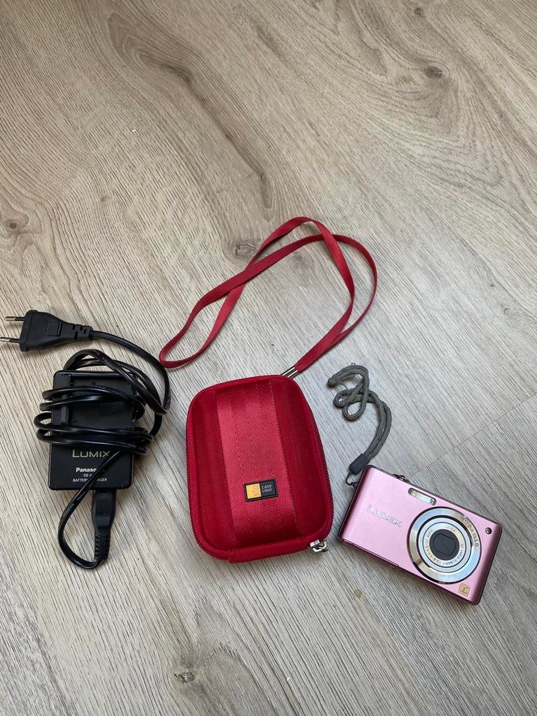 Panasonic Lumix DMC-FS6 compact digital camera pink, Ophalen of Verzenden, Zo goed als nieuw